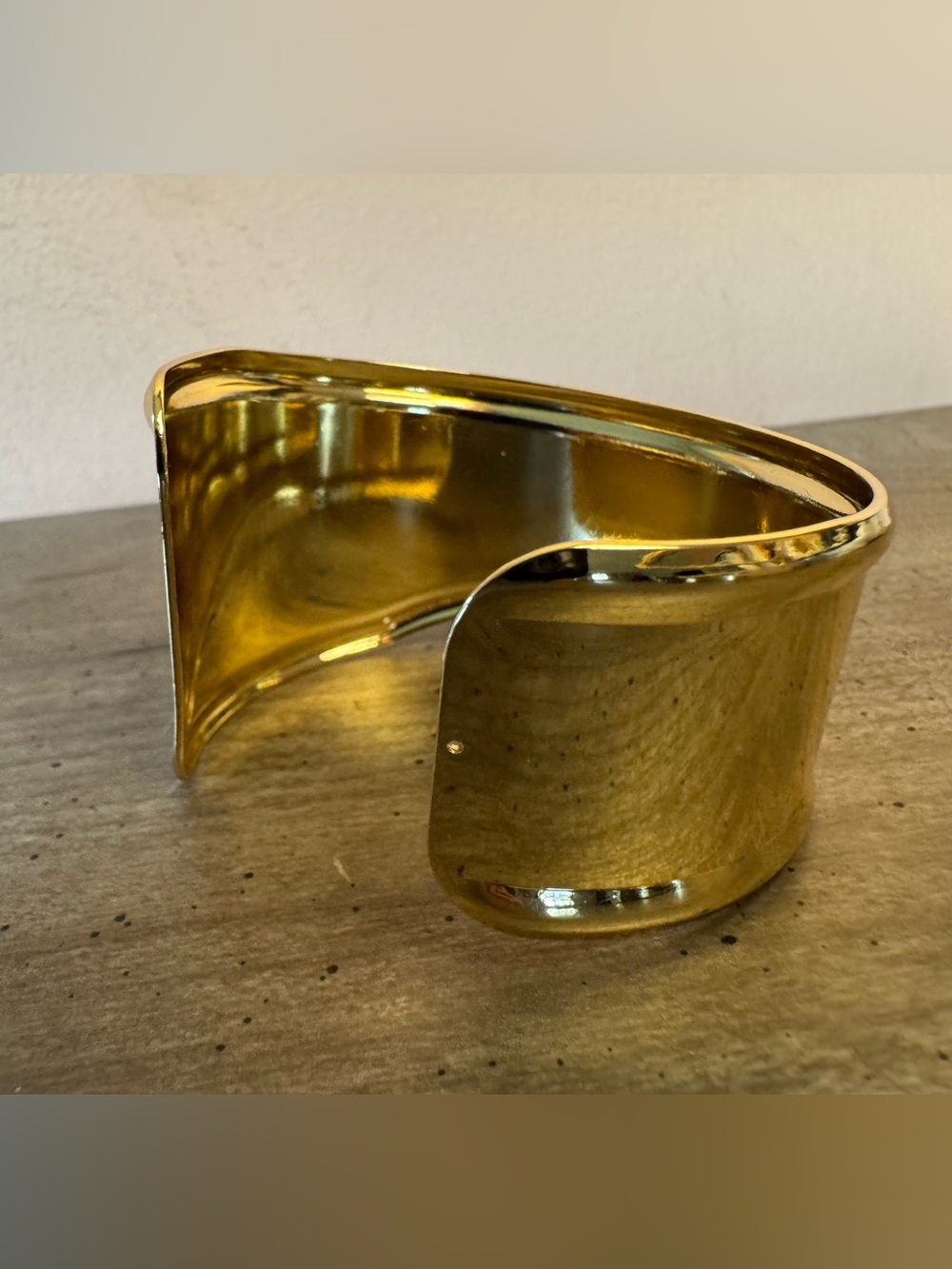 Gold-Tone Cuff Bracelet